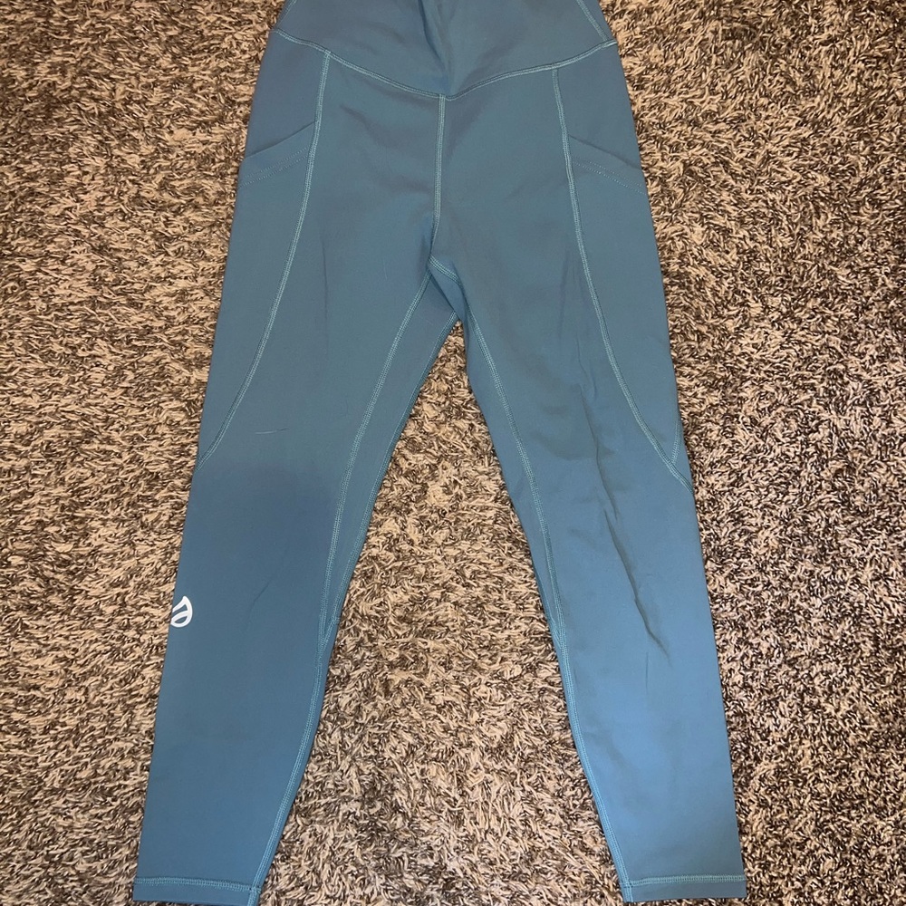 P'tula Teal Active Leggings